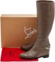 Christian Louboutin Pre-owned Leather boots Gray Dames - Thumbnail 7