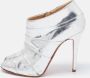 Christian Louboutin Pre-owned Leather boots Gray Dames - Thumbnail 2