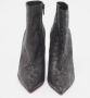 Christian Louboutin Pre-owned Leather boots Gray Dames - Thumbnail 3