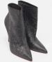 Christian Louboutin Pre-owned Leather boots Gray Dames - Thumbnail 4
