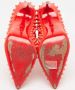 Christian Louboutin Pre-owned Leather boots Red Dames - Thumbnail 5