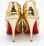 Christian Louboutin Pre-owned Leather boots Yellow Dames - Thumbnail 5