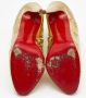 Christian Louboutin Pre-owned Leather boots Yellow Dames - Thumbnail 6
