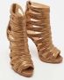 Christian Louboutin Pre-owned Leather boots Yellow Dames - Thumbnail 4