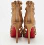 Christian Louboutin Pre-owned Leather boots Yellow Dames - Thumbnail 5