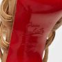 Christian Louboutin Pre-owned Leather boots Yellow Dames - Thumbnail 8