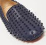Christian Louboutin Pre-owned Leather flats Blue Dames - Thumbnail 7