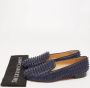 Christian Louboutin Pre-owned Leather flats Blue Dames - Thumbnail 9