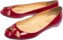 Christian Louboutin Pre-owned Leather flats Pink Dames - Thumbnail 3