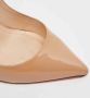 Christian Louboutin Pre-owned Leather heels Beige Dames - Thumbnail 7