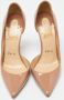 Christian Louboutin Pre-owned Leather heels Beige Dames - Thumbnail 3