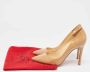 Christian Louboutin Pre-owned Leather heels Beige Dames - Thumbnail 8