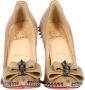 Christian Louboutin Pre-owned Leather heels Beige Dames - Thumbnail 2
