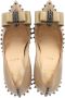 Christian Louboutin Pre-owned Leather heels Beige Dames - Thumbnail 3