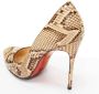 Christian Louboutin Pre-owned Leather heels Brown Dames - Thumbnail 8