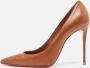 Christian Louboutin Pre-owned Leather heels Brown Dames - Thumbnail 2