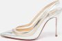 Christian Louboutin Pre-owned Leather heels Gray Dames - Thumbnail 2