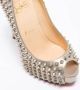 Christian Louboutin Pre-owned Leather heels Gray Dames - Thumbnail 7