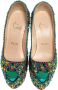 Christian Louboutin Pre-owned Leather heels Green Dames - Thumbnail 2