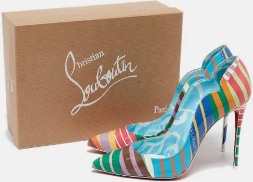 Christian Louboutin Pre-owned Leather heels Multicolor Dames