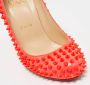 Christian Louboutin Pre-owned Leather heels Orange Dames - Thumbnail 7