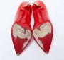 Christian Louboutin Pre-owned Leather heels Orange Dames - Thumbnail 6