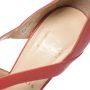 Christian Louboutin Pre-owned Leather heels Orange Dames - Thumbnail 6