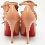 Christian Louboutin Pre-owned Leather heels Orange Dames - Thumbnail 5