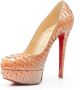 Christian Louboutin Pre-owned Leather heels Orange Dames - Thumbnail 3
