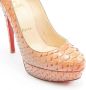 Christian Louboutin Pre-owned Leather heels Orange Dames - Thumbnail 8