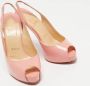 Christian Louboutin Pre-owned Leather heels Pink Dames - Thumbnail 4