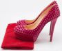 Christian Louboutin Pre-owned Leather heels Pink Dames - Thumbnail 9