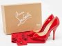 Christian Louboutin Pre-owned Leather heels Red Dames - Thumbnail 9