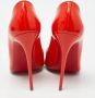 Christian Louboutin Pre-owned Leather heels Red Dames - Thumbnail 5