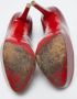 Christian Louboutin Pre-owned Leather heels Red Dames - Thumbnail 6