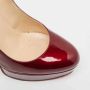 Christian Louboutin Pre-owned Leather heels Red Dames - Thumbnail 7