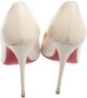 Christian Louboutin Pre-owned Leather heels White Dames - Thumbnail 4