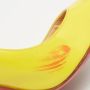 Christian Louboutin Pre-owned Leather heels Yellow Dames - Thumbnail 9