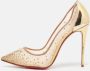Christian Louboutin Pre-owned Leather heels Yellow Dames - Thumbnail 2