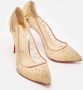 Christian Louboutin Pre-owned Leather heels Yellow Dames - Thumbnail 4