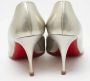 Christian Louboutin Pre-owned Leather heels Yellow Dames - Thumbnail 5