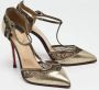 Christian Louboutin Pre-owned Leather heels Yellow Dames - Thumbnail 4