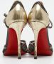 Christian Louboutin Pre-owned Leather heels Yellow Dames - Thumbnail 5