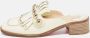 Christian Louboutin Pre-owned Leather mules Beige Dames - Thumbnail 2