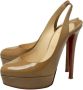 Christian Louboutin Pre-owned Leather sandals Beige Dames - Thumbnail 3