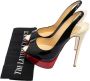 Christian Louboutin Pre-owned Leather sandals Black Dames - Thumbnail 7