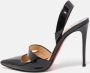 Christian Louboutin Pre-owned Leather sandals Black Dames - Thumbnail 2