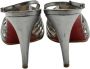 Christian Louboutin Pre-owned Leather sandals Gray Dames - Thumbnail 5