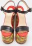 Christian Louboutin Pre-owned Leather sandals Multicolor Dames - Thumbnail 3