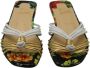 Christian Louboutin Pre-owned Leather sandals Multicolor Dames - Thumbnail 2